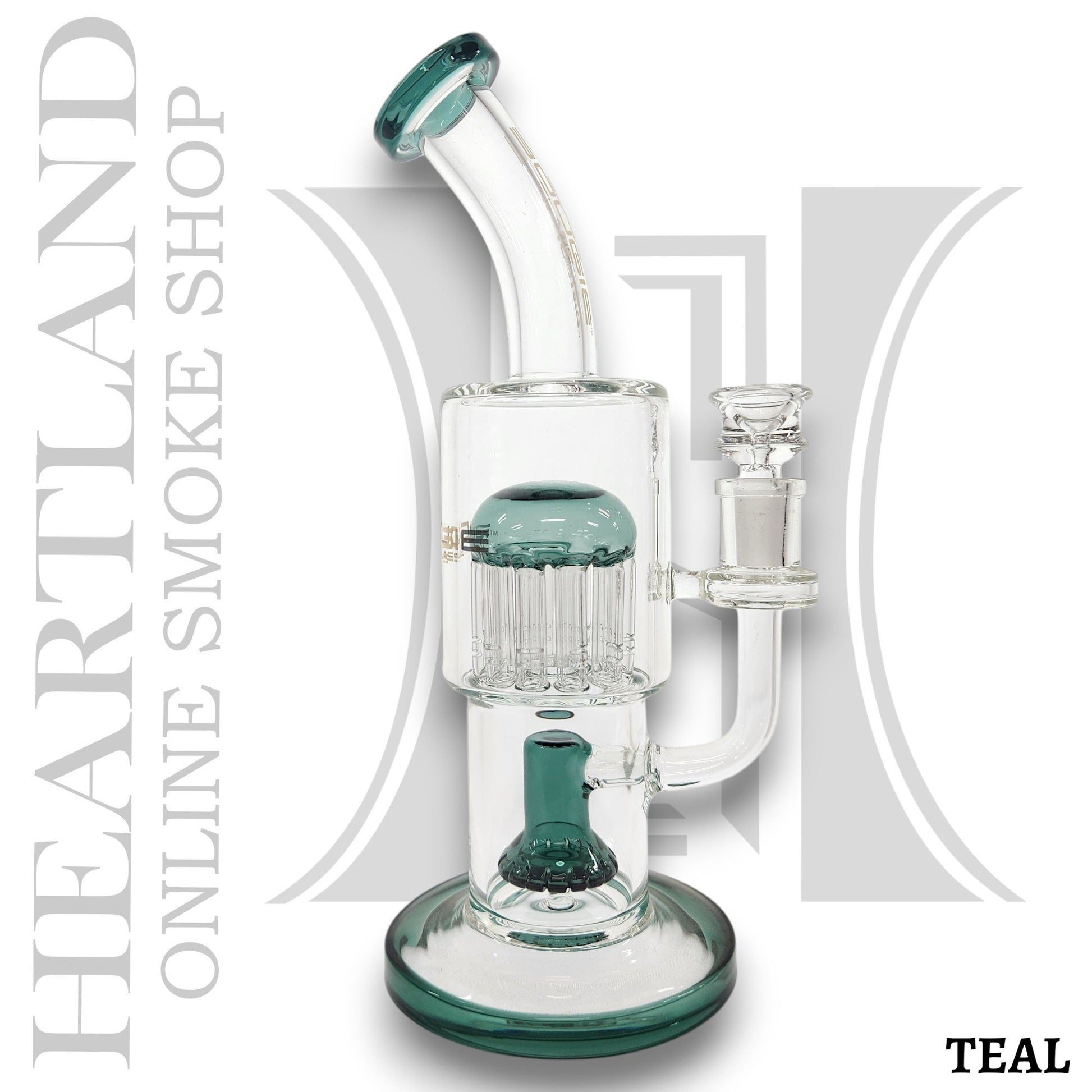 11" Bougie Tree and Volcano Perc Bong