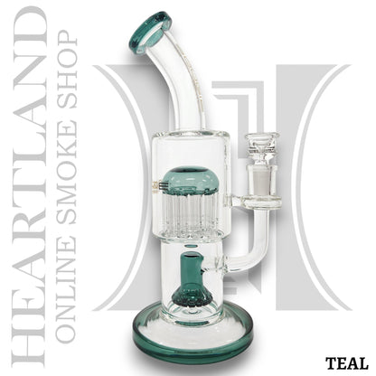 11" Bougie Tree and Volcano Perc Bong