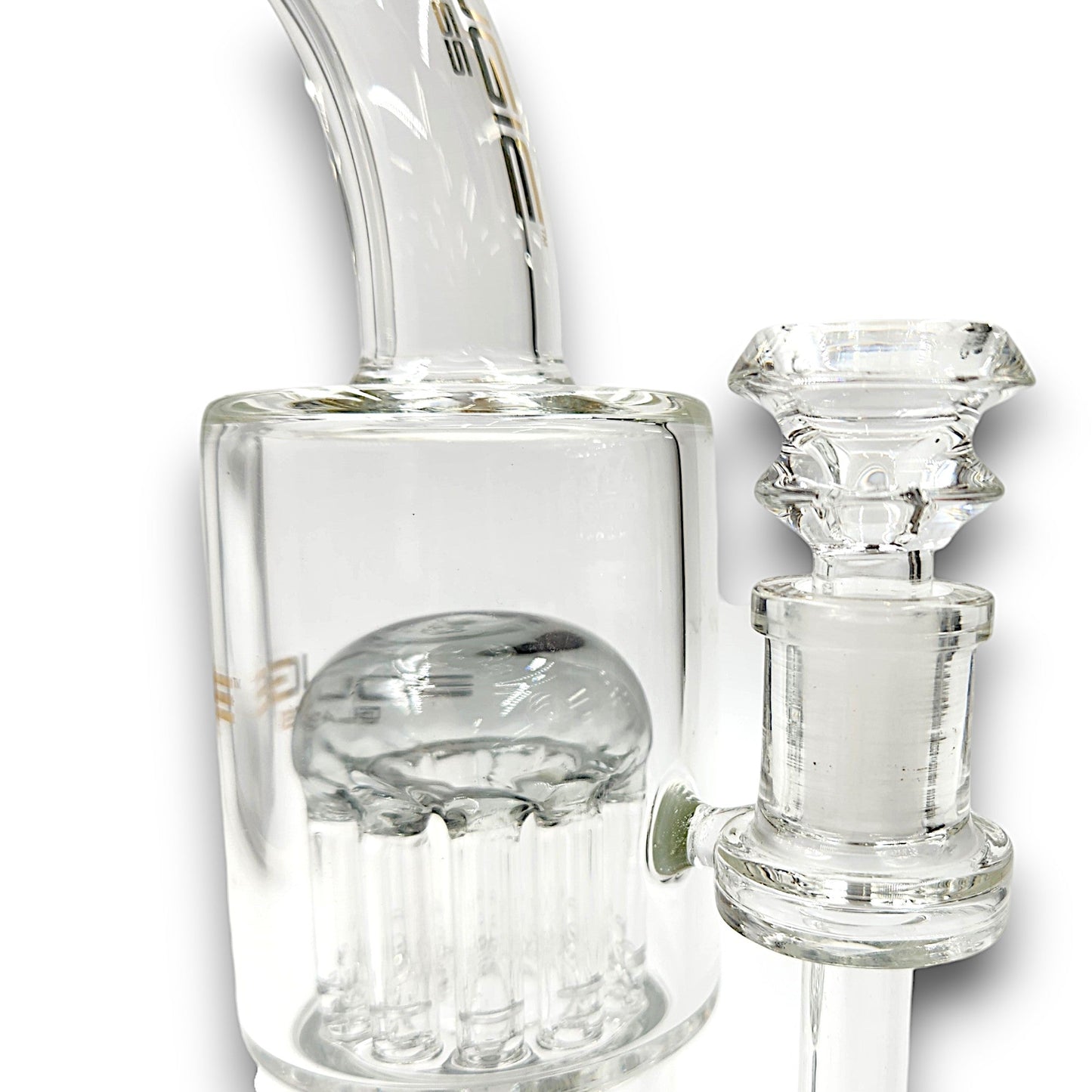 11" Bougie Tree and Volcano Perc Bong