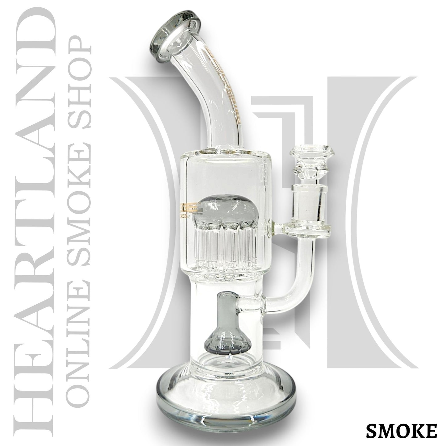 11" Bougie Tree and Volcano Perc Bong