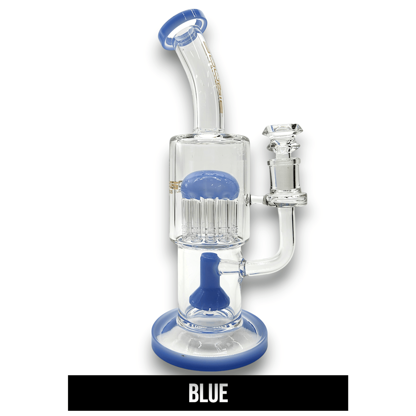 11" Bougie Tree and Volcano Perc Bong