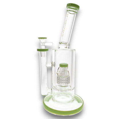 11" Cali CloudX Matrix Showerhead Perc Barrel Bong