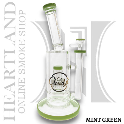 11" Cali CloudX Matrix Showerhead Perc Barrel Bong