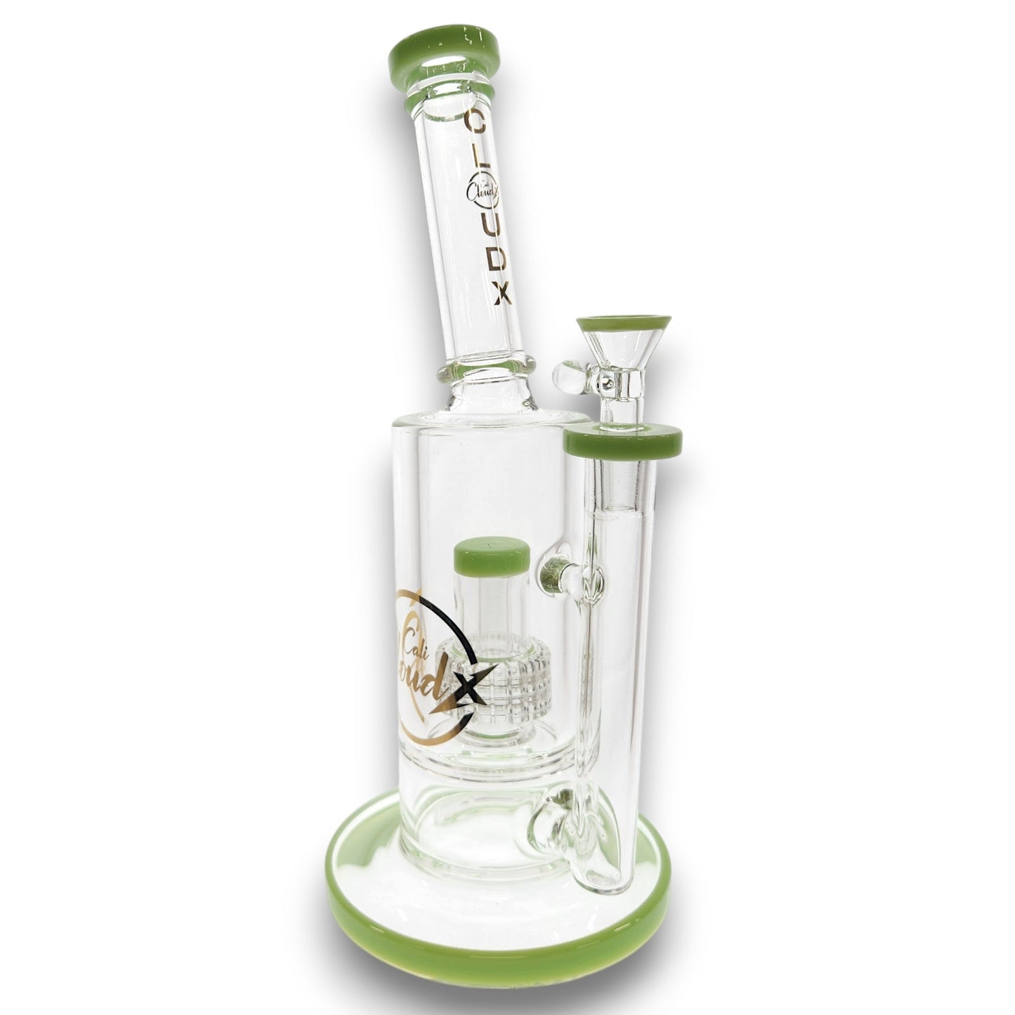 11" Cali CloudX Matrix Showerhead Perc Barrel Bong