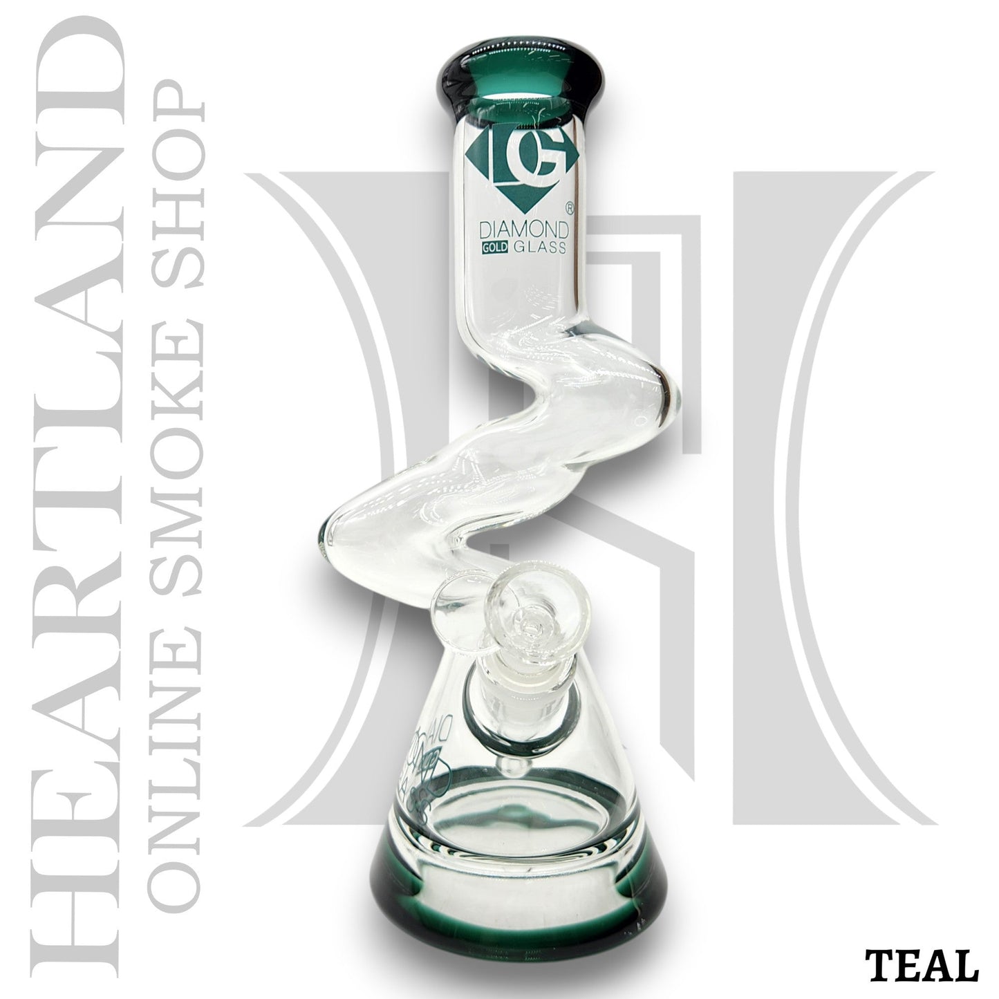 11" Diamond Zong Heavy Duty Z Style Bong
