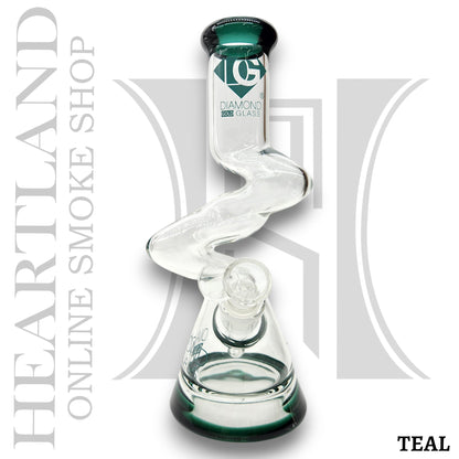 11" Diamond Zong Heavy Duty Z Style Bong