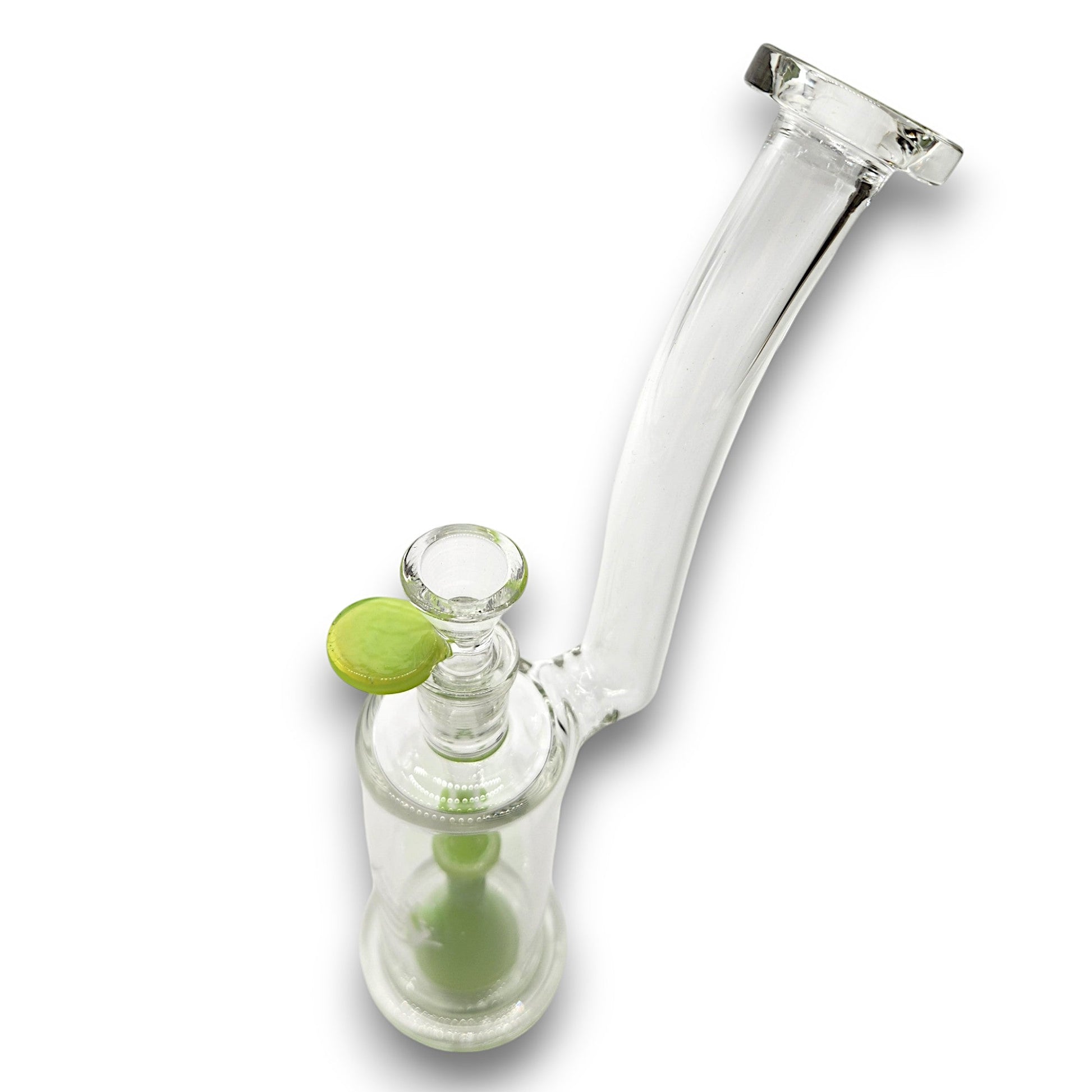 11" Pulsar Flask Barrel Multi Hole Perc Bong