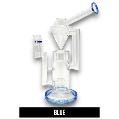11" Pulsar Thinker Barrel Perc Recycler Bong