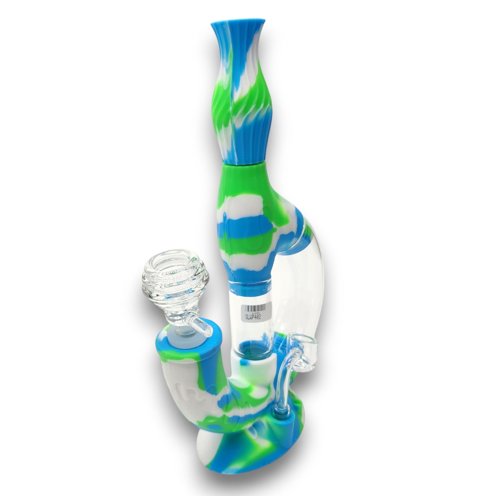 11" Silicone 3 in 1 Bong Dab Rig and Nectar Collector