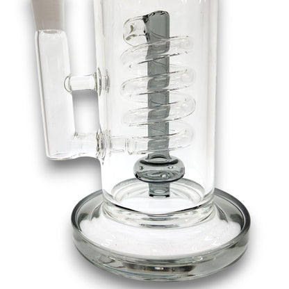 11" Special 20 Coil Circ Perc Barrel Beaker Bong