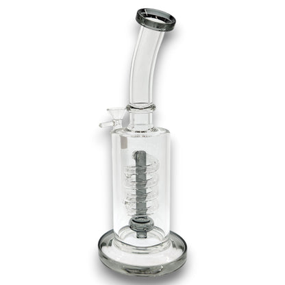 11" Special 20 Coil Circ Perc Barrel Beaker Bong