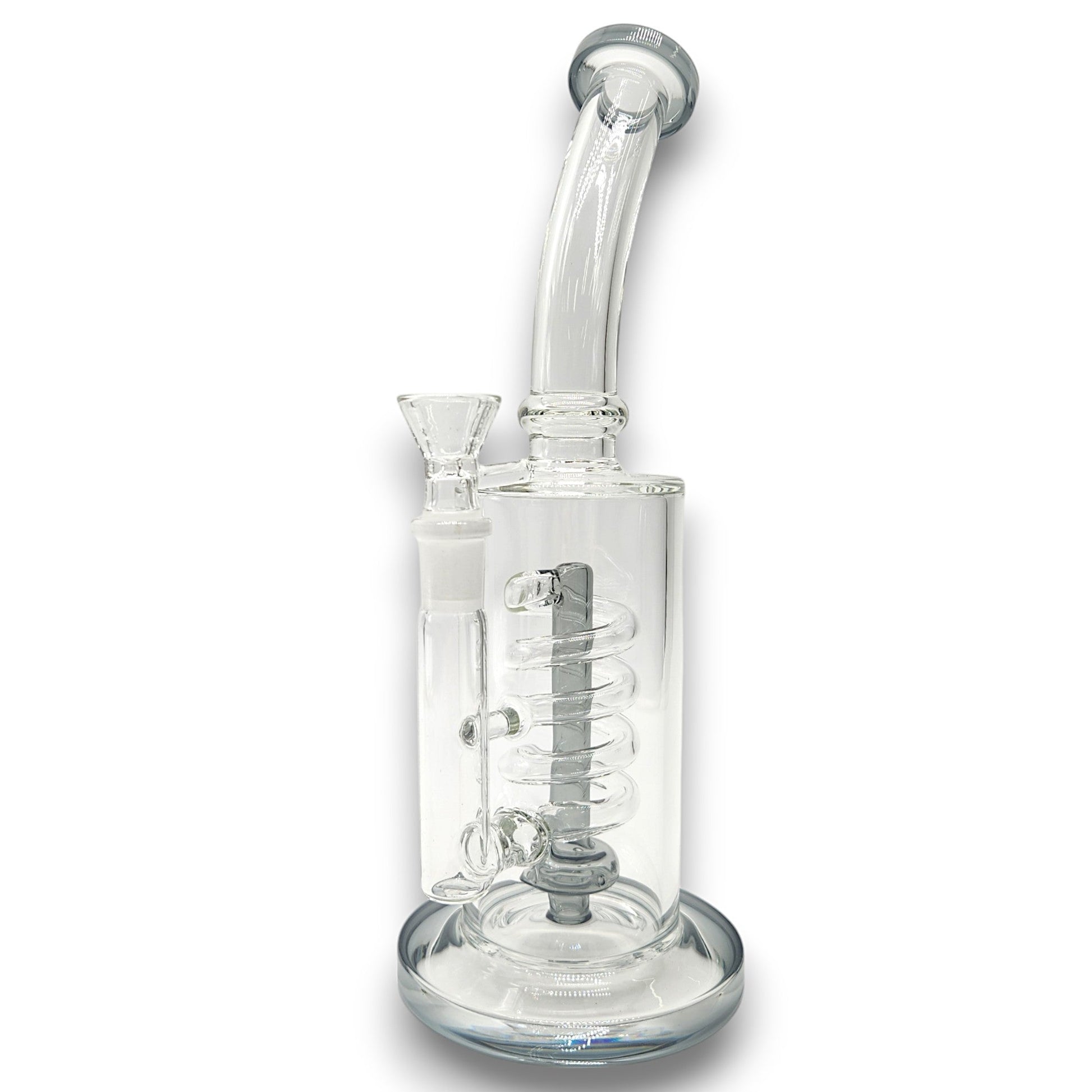 11" Special 20 Coil Circ Perc Barrel Beaker Bong