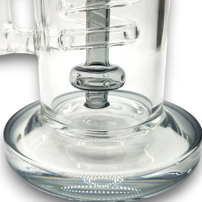 11" Special 20 Coil Circ Perc Barrel Beaker Bong
