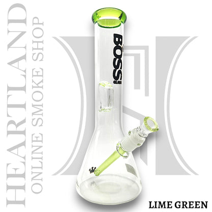 12" Boss Glass Beaker Bong.