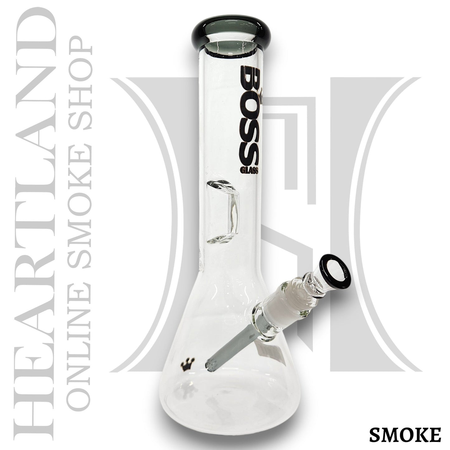 12" Boss Glass Beaker Bong.