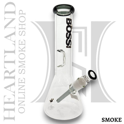 12" Boss Glass Beaker Bong.
