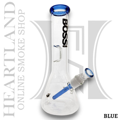 12" Boss Glass Beaker Bong.