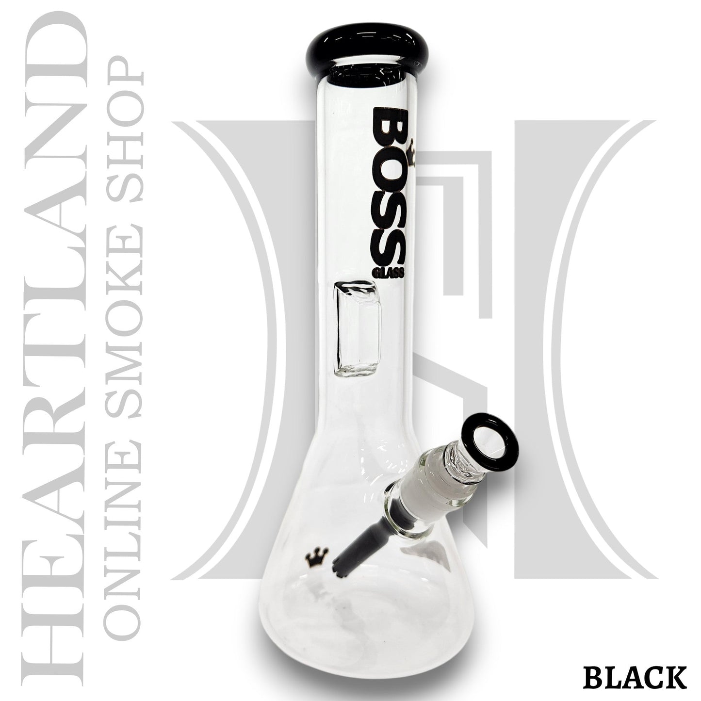 12" Boss Glass Beaker Bong.