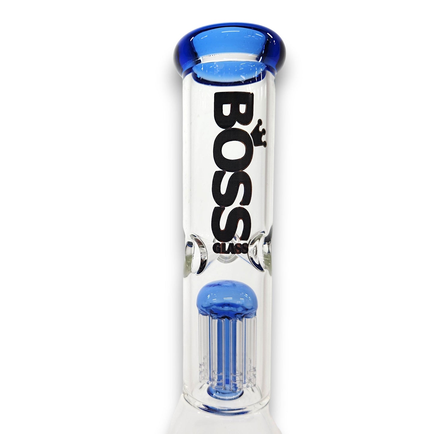 12" Boss Glass Tree Perc Beaker Bong