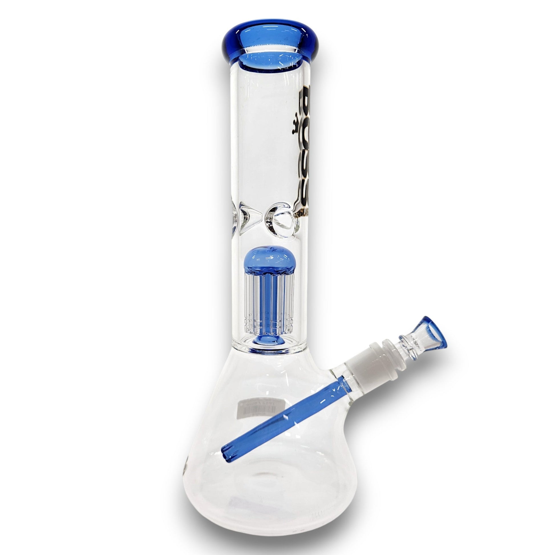 12" Boss Glass Tree Perc Beaker Bong