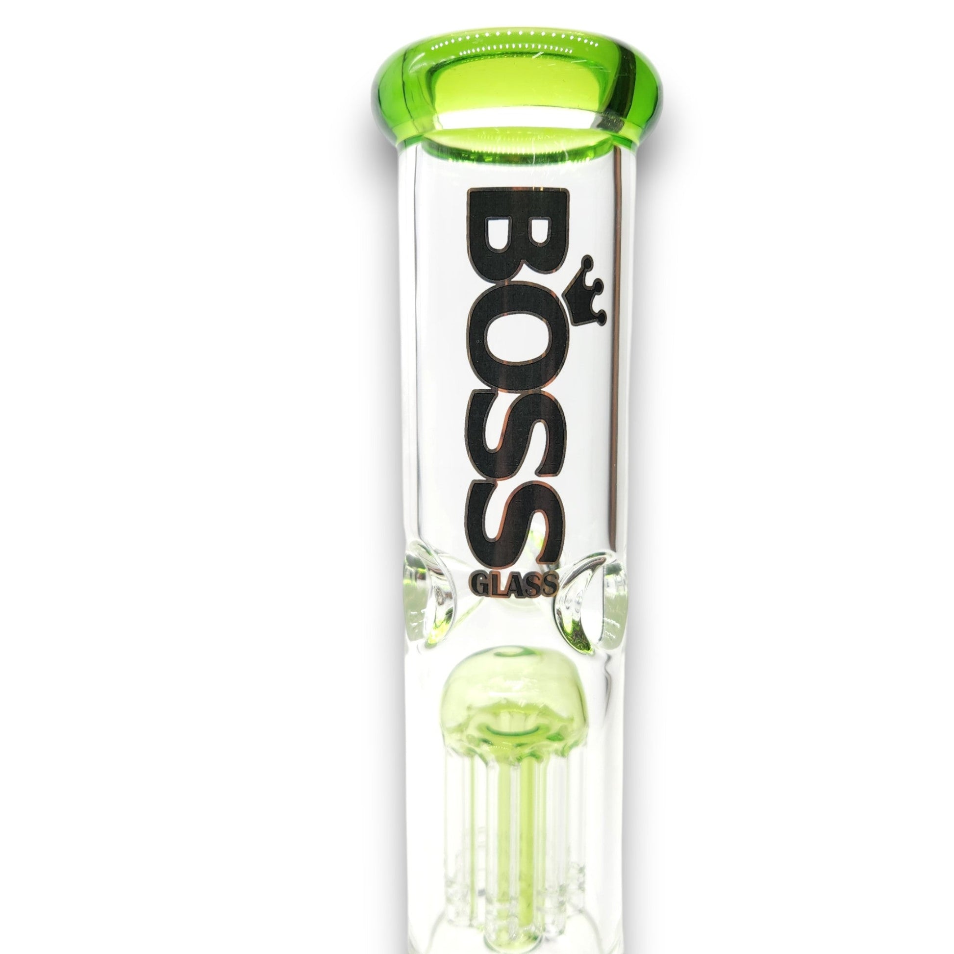 12" Boss Glass Tree Perc Beaker Bong