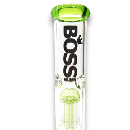 12" Boss Glass Tree Perc Beaker Bong