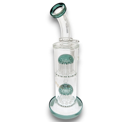 12" Bougie Dual Tree Percolator Bong