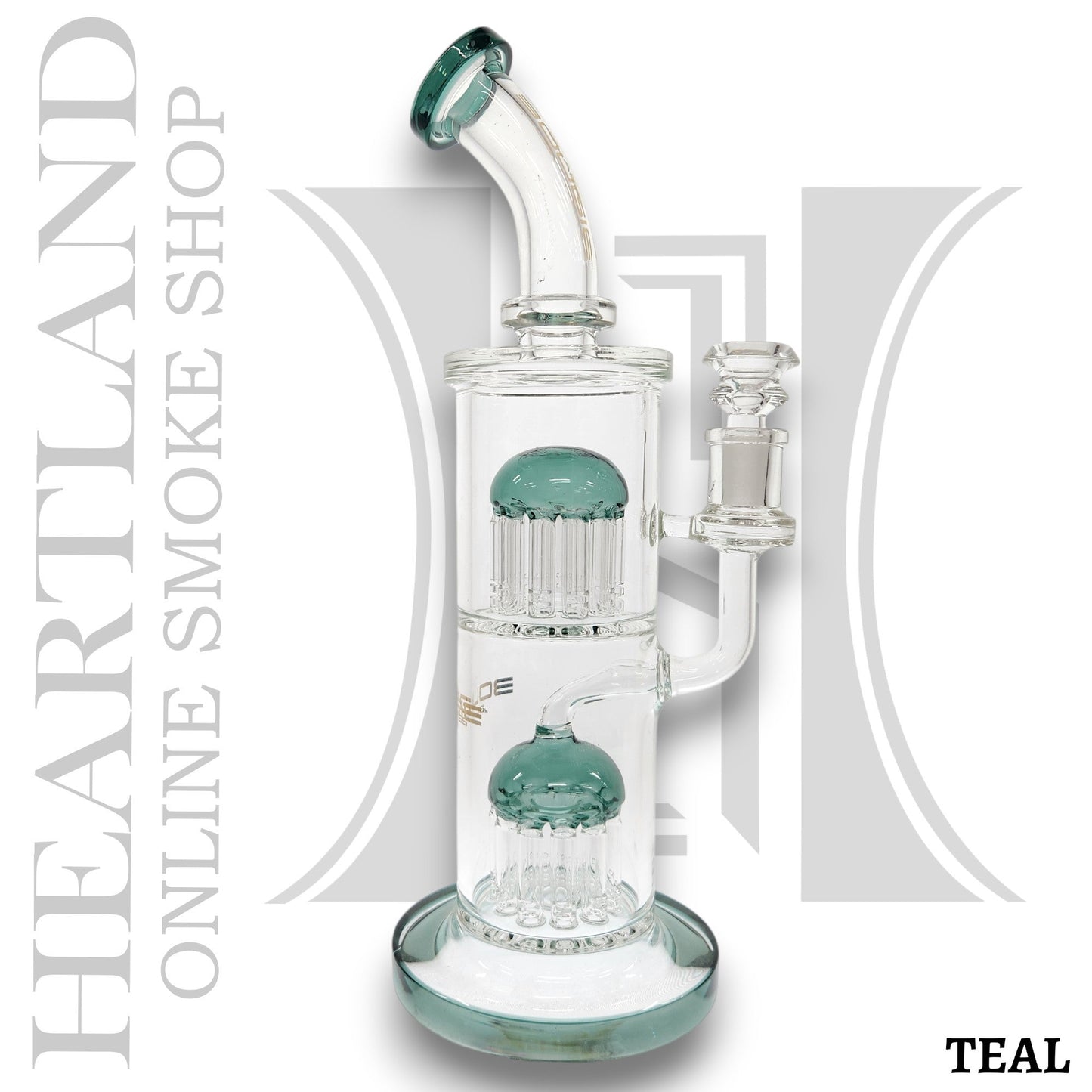12" Bougie Dual Tree Percolator Bong