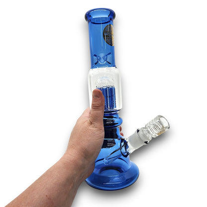 12" Bougie Glass Tree Perc La Bong