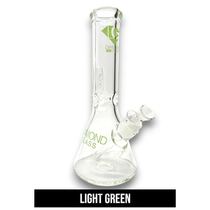 12" Diamond 9mm Heavy Duty Beaker Bong