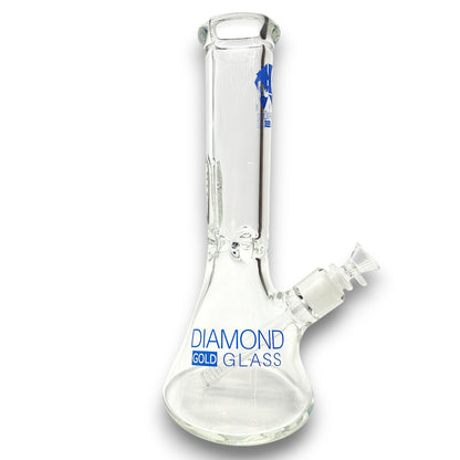 12" Diamond 9mm Heavy Duty Beaker Bong