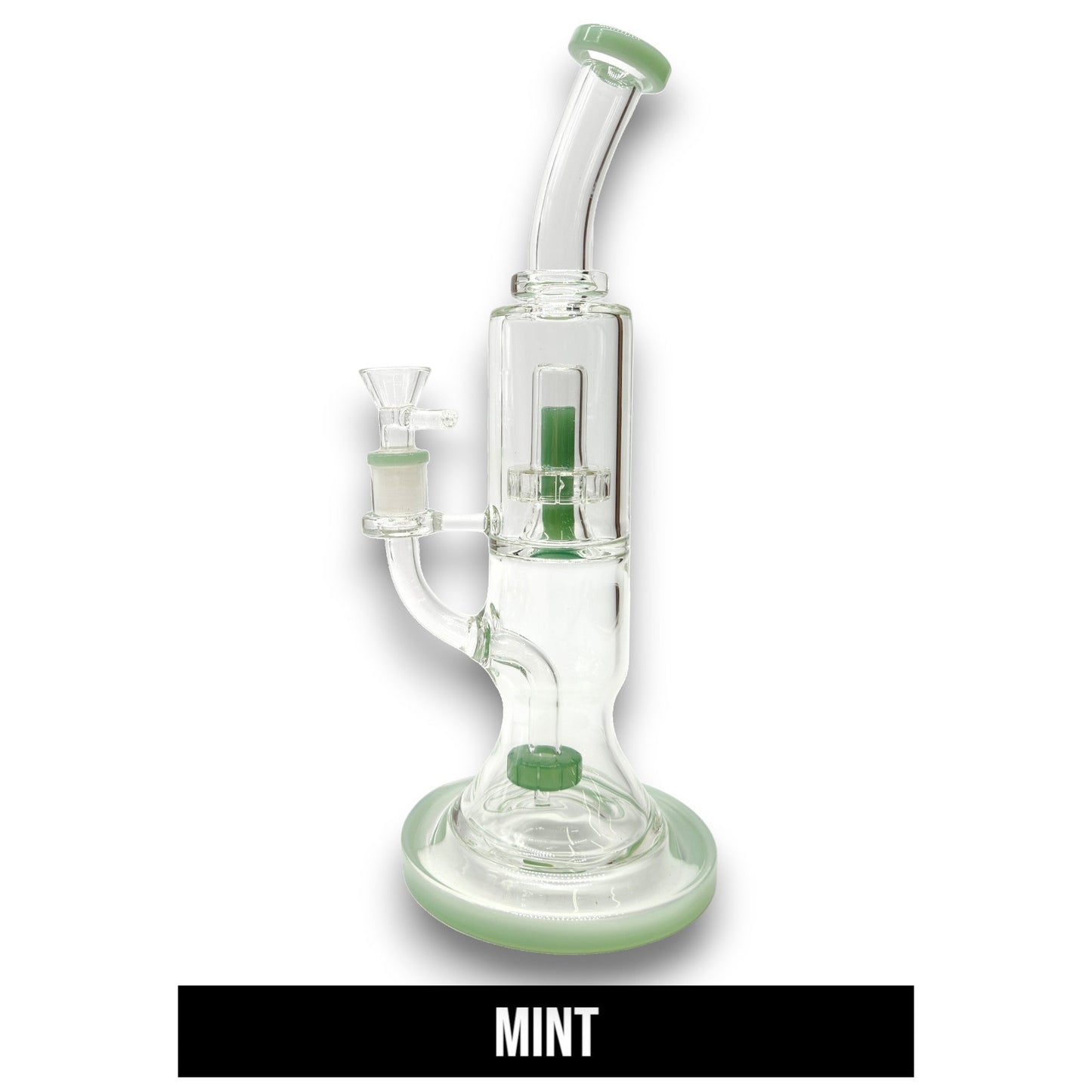 12" Extravagant Glass Showerhead and Circ Perc Bong