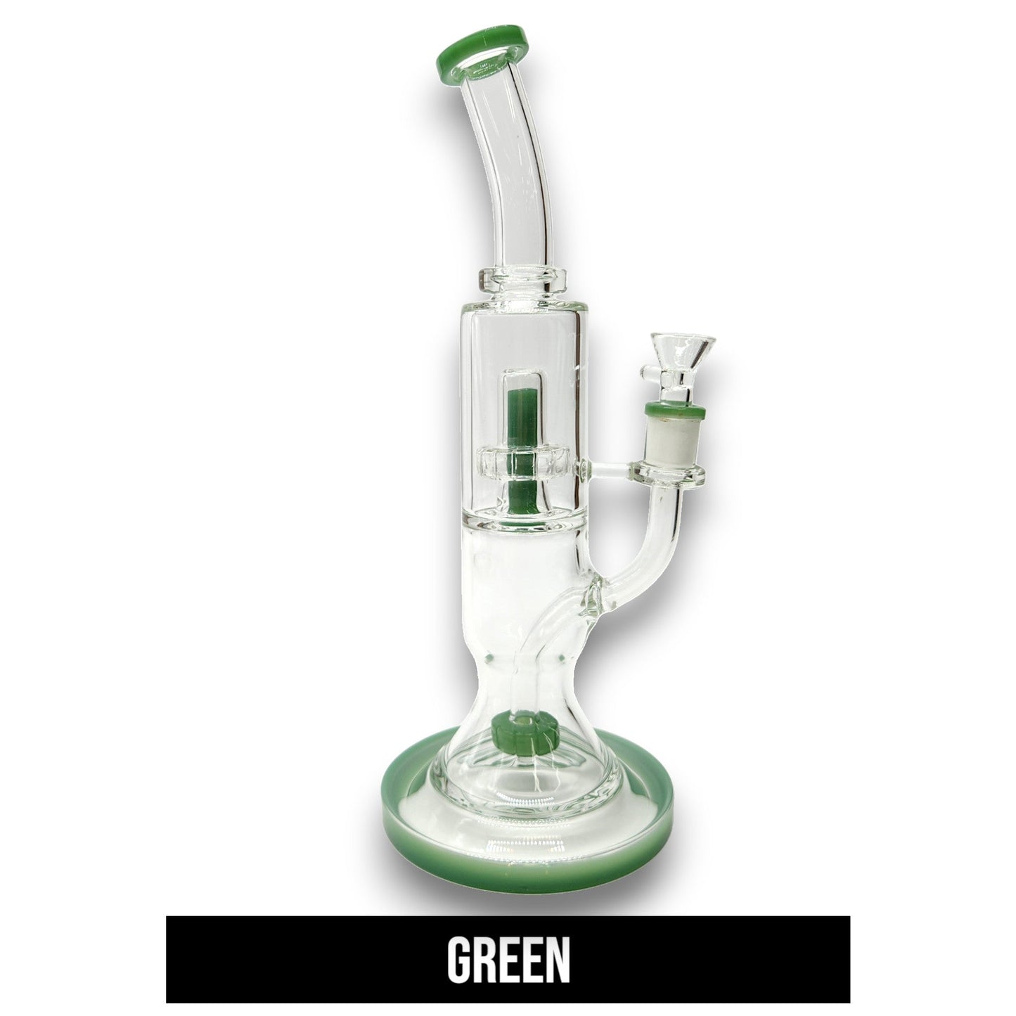 12" Extravagant Glass Showerhead and Circ Perc Bong