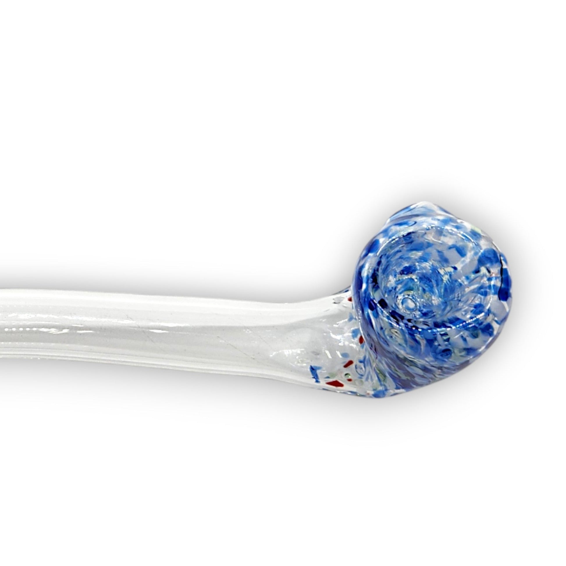 12" Glass Sherlock Hand Bowl Pipe