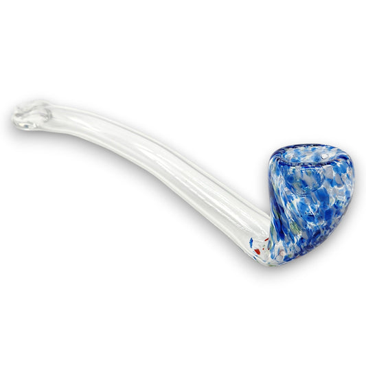 12" Glass Sherlock Hand Bowl Pipe