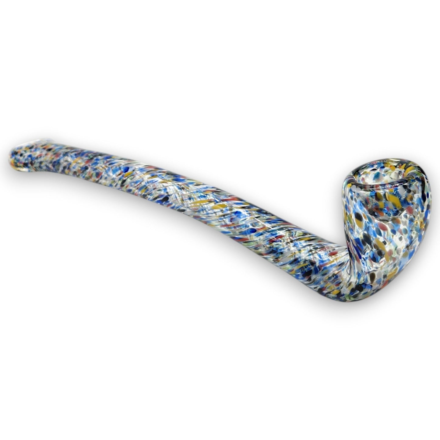 12" Glass Sherlock Hand Bowl Pipe
