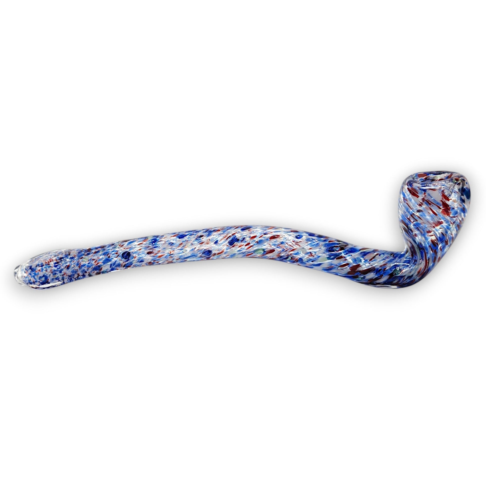 12" Glass Sherlock Hand Bowl Pipe