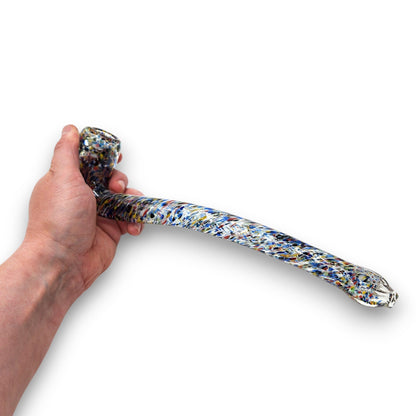 12" Glass Sherlock Hand Bowl Pipe