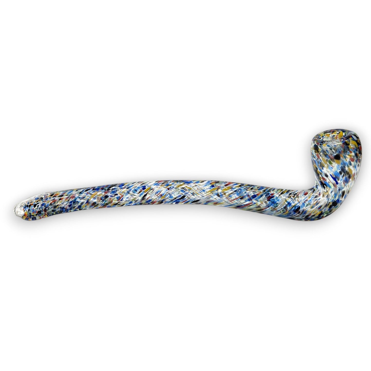 12" Glass Sherlock Hand Bowl Pipe