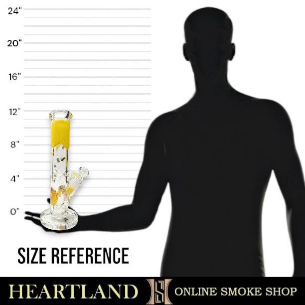 12" Pulsar Heavy Duty Sweet Nectar Bee Bong - Heartland Smoke Shop