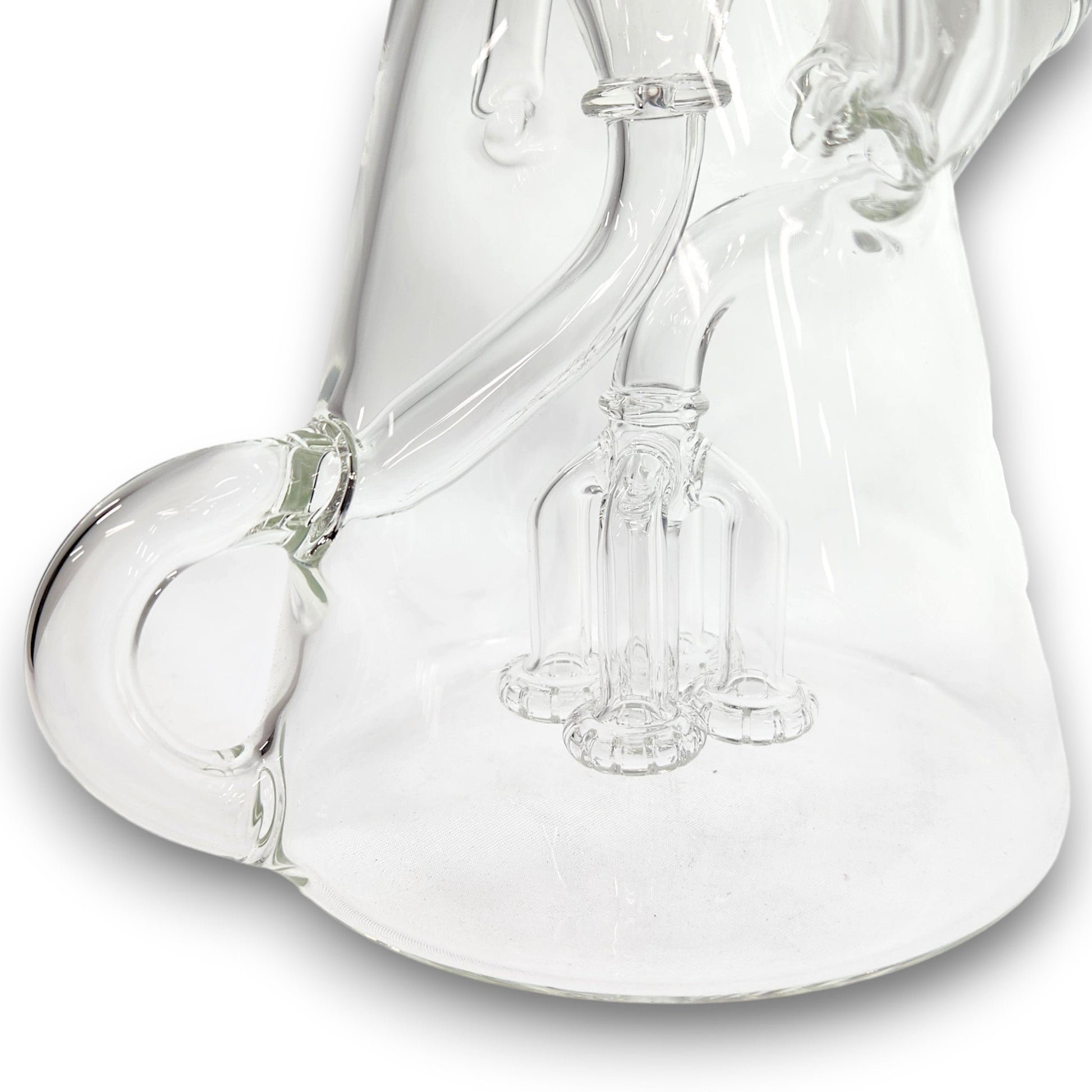 12" Pulsar Mini Circ Perc Recycler Beaker Bong