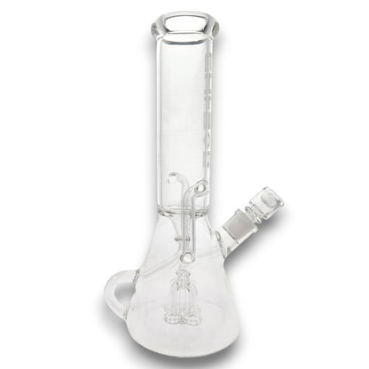 12" Pulsar Mini Circ Perc Recycler Beaker Bong