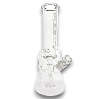 12" Pulsar Mini Circ Perc Recycler Beaker Bong