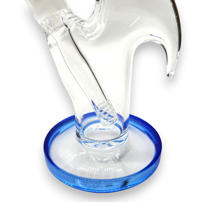 12" Z Style Straight Tube Bong