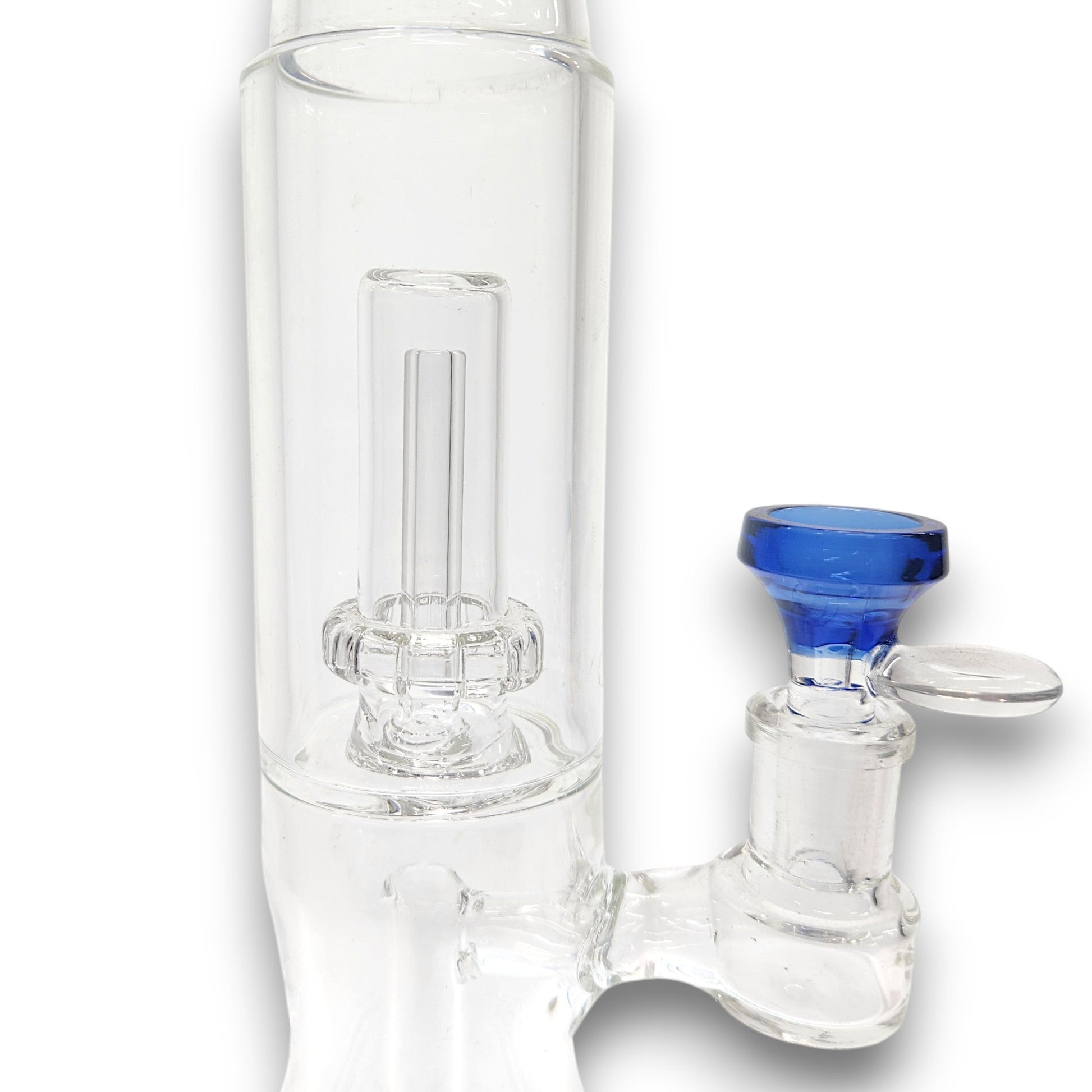 13" Aqua Works Showerhead Perc Cone Straight Tube Bong