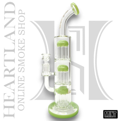 13" Bougie Triple Tree Percolator Bong