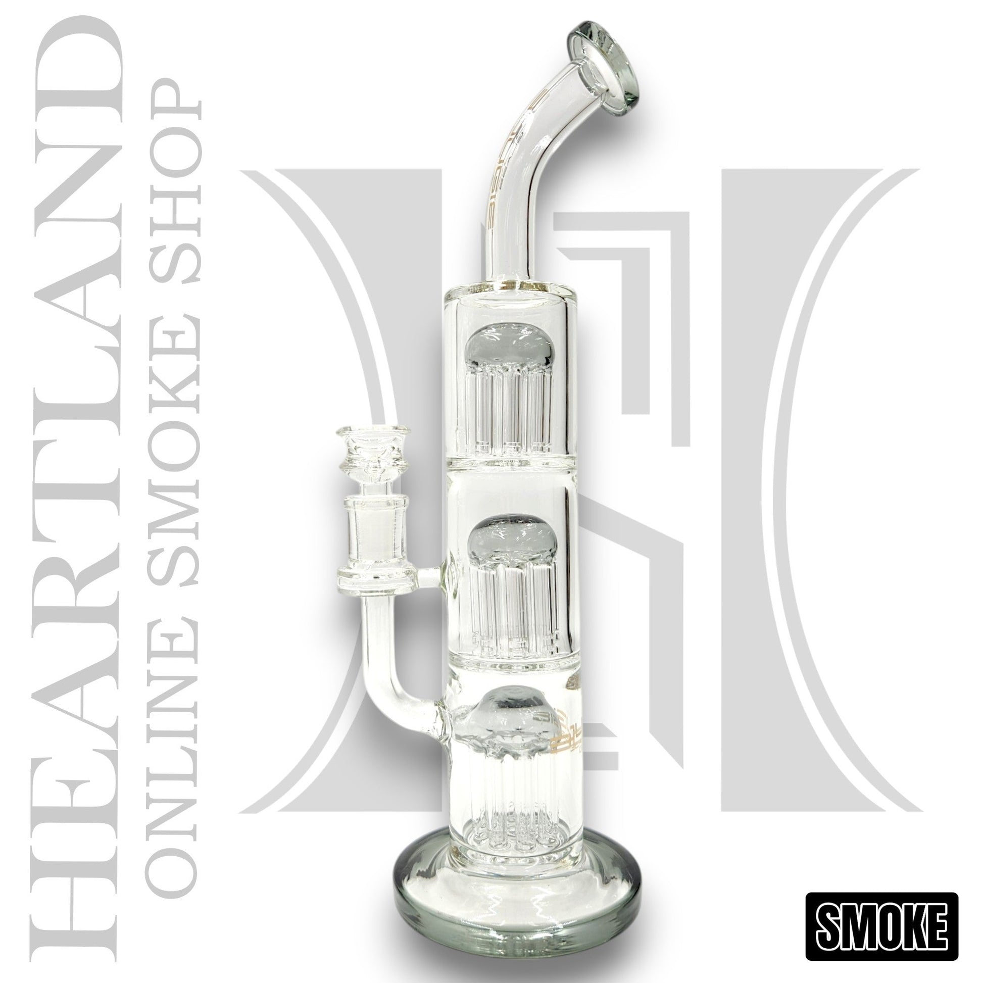 13" Bougie Triple Tree Percolator Bong