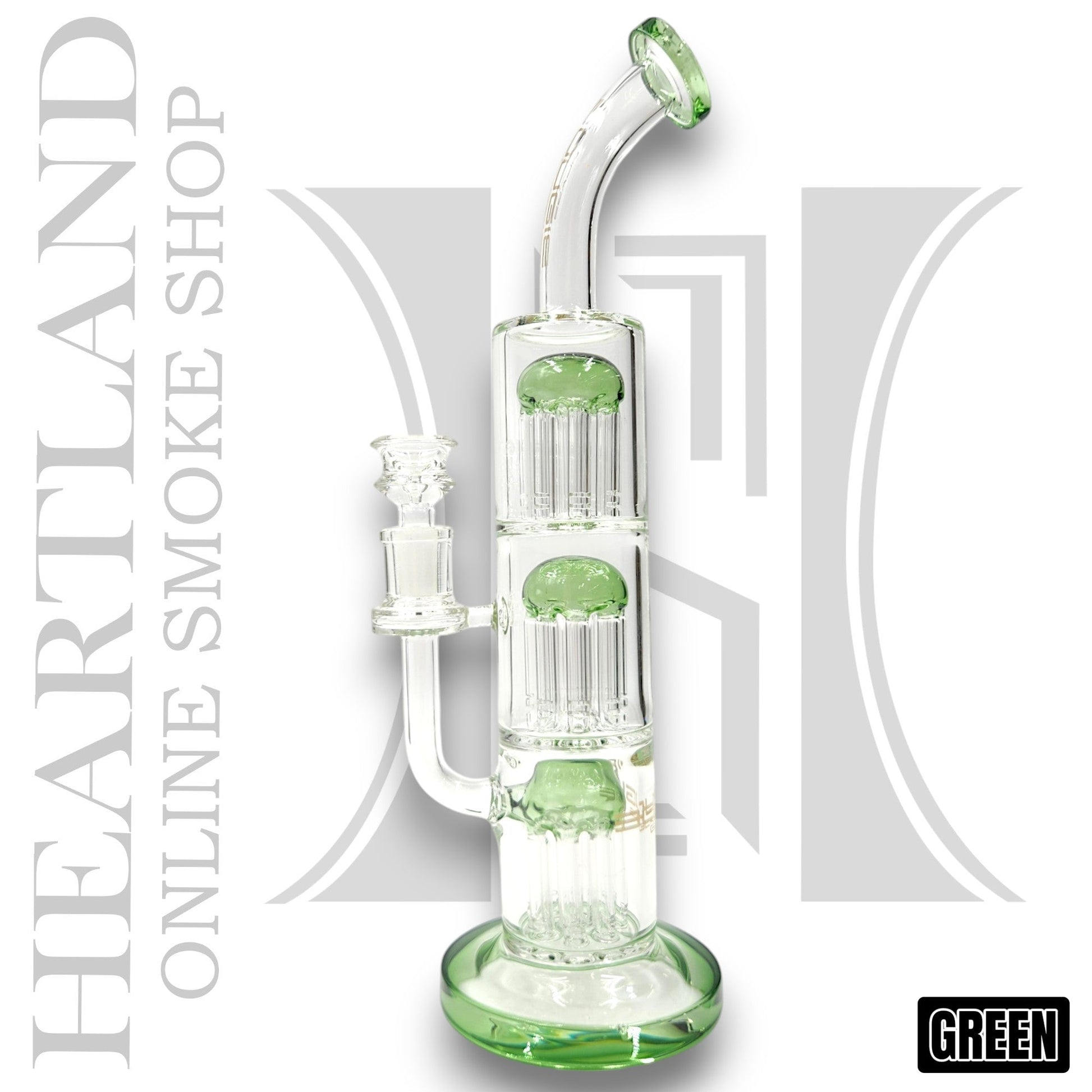 13" Bougie Triple Tree Percolator Bong