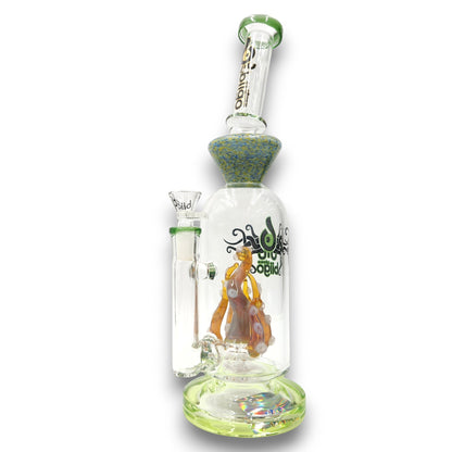 14" Biigo Glass Kraken Octopus Circ Perc Bong - Heartland Smoke Shop