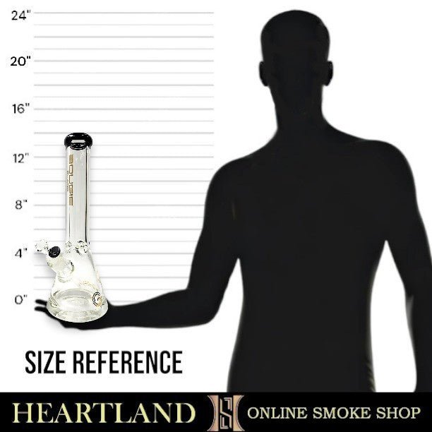 14" Bougie 9mm Heavy Duty Beaker Bong